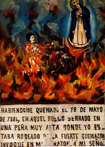 Offrande votive dédiée à Notre-Dame de Solitude